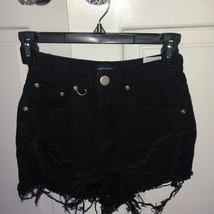 Ripped Black Shorts (see other photos)